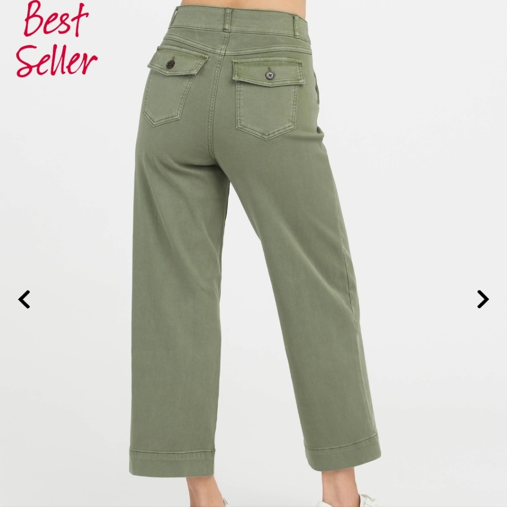 Spanx Crop Wide Leg Pants